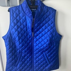 New with tags, Karen Scott Sport Vest in Ultra Blue